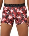 Shop Pack of 2 Men's Red & Black Camo Printed Cotton Trunks