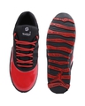 Shop Men's Red & Black Color Block Sneakers