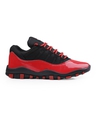 Shop Men's Red & Black Color Block Sneakers