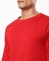 Shop Men's Red & Black Oversized T-shirt