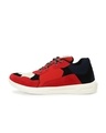 Shop Men's Red & Blue Color Block Casual Shoes-Full