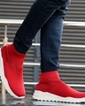 Shop Men's Red Casual Shoes-Front