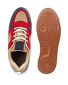 Shop Men's Red Color Block Sneakers-Full