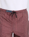 Shop Men's Red Checked Cotton Boxers