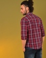 Shop Men's Red Checked Shirt-Design
