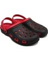 Shop Men's Red Color Block Clogs