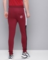 Shop Men's Red Color Block Joggers-Design