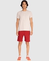 Shop Men's Red Cotton Lounge Shorts