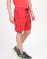 Shop Men's Red Cotton Shorts-Design