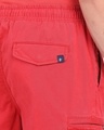 Shop Men's Red Cotton Shorts