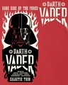 Shop Men's Red Darth Vader Graphic Printed Oversized T-shirt