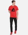 Shop Men's Red "Deadpool Marvel" Cotton T-shirt-Full