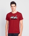 Shop Men's Red Dreamer Tom (TJL) Graphic Printed T-shirt-Front