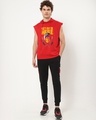 Shop Men's Red Get Over Here Hoodie Vest-Design