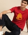 Shop Men's Red Ghanta Engineering 2.0 Typography T-shirt-Design