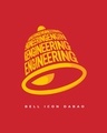 Shop Men's Red Ghanta Engineering 2.0 Typography T-shirt-Full
