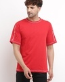 Shop Men's Red Give Me Money Typography T-shirt-Front