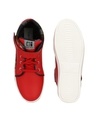 Shop Men's Red & Gold Color Block Casual Shoes-Full