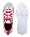 Shop Men's Red & Grey Color Block Sneakers-Full