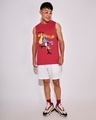 Shop Men's Red Groovin Graphic Printed Boxy Fit Vest-Full