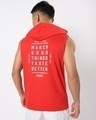 Shop Men's Red Have A Coke Hoodie Vest-Design