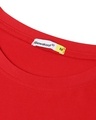 Shop Men's Red Headphone Beats Typography Oversized T-shirt