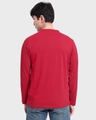 Shop Men's Red Henley T-shirt-Design