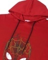 Shop Men's Red Hola Peter Hoodie Graphic Printed Oversized T-shirt