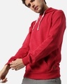 Shop Men's Red Hooded Sweatshirt