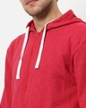 Shop Men's Red Hooded Sweatshirt