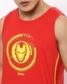 Shop Men's Red Iron Man Graphic Printed Vest