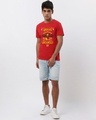 Shop Men's Red Iron Man Epic Graphic Printed T-shirt-Full