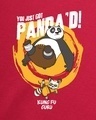 Shop Men's Red Just Got Panda'd Graphic Printed Oversized T-shirt