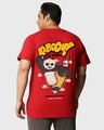 Shop Men's Red Kaboom Graphic Printed Oversized Plus Size T-shirt-Design