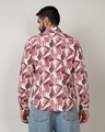 Shop Men's Red & Lavender All Over Abstract Printed Shirt-Design