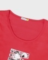 Shop Men's Red Marvel Typography Plus Size Vest