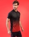 Shop Men's Red Ombre Regular Fit T-shirt-Full