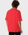 Shop Men's Red Oversized T-shirt