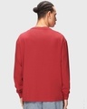 Shop Men's Red Oversized T-shirt-Full