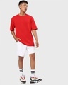Shop Pack of 2 Men's Red Oversized T-shirt