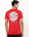 Shop Men's Red Peace Seeker Typography T-shirt-Design