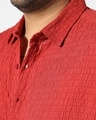 Shop Men's Red Plus Size Shirt-Full