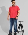 Shop Men's Red Plus Size T-shirt