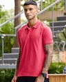 Shop Men's Pink Polo T-shirt-Design