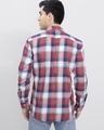 Shop Men's Red Portrait Checked Slim Fit Shirt-Design