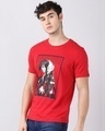 Shop Men's Red Anime Pro Hero Eraser Head Graphic Printed T-shirt-Full