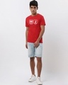 Shop Men's Red Problem Solved T-shirt-Design