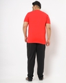 Shop Men's Red Regular Fit Avengers Plus Size T-Shirt & Pyjama Set-Design