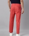Shop Men's Red Relaxed Fit Trousers-Design