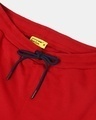 Shop Men's Red Reload Typography Colorblock Joggers